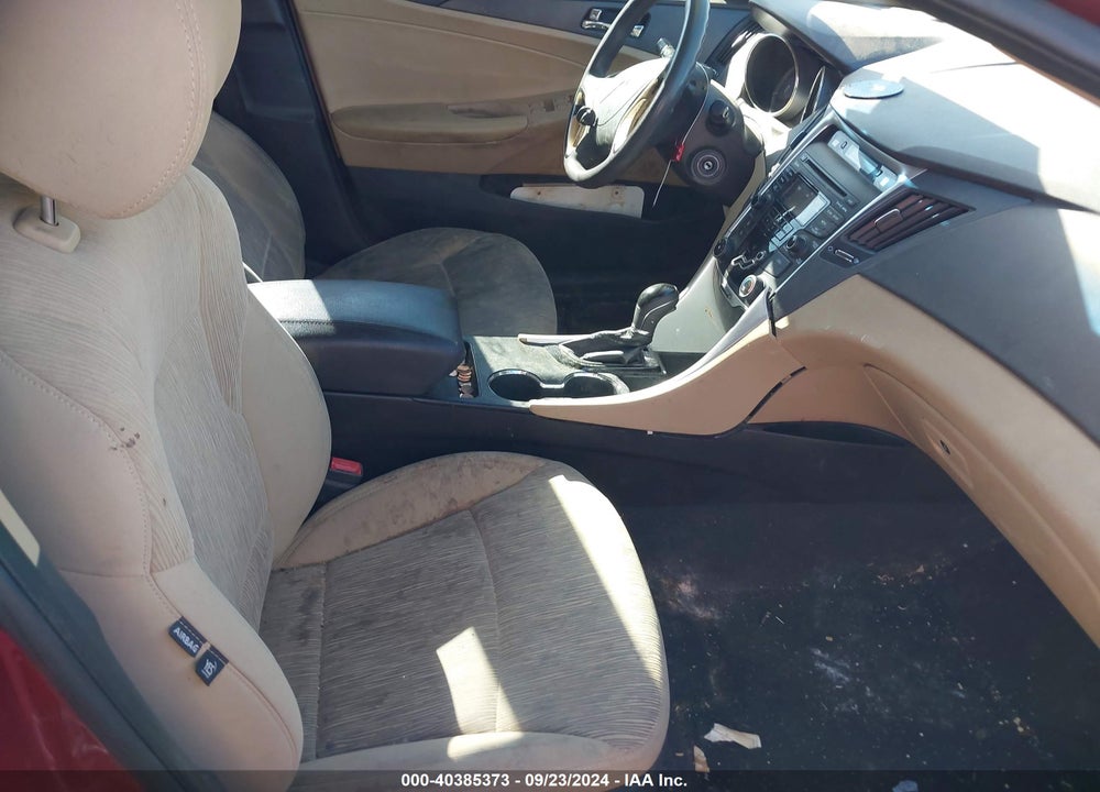 2012 HYUNDAI SONATA GLS VIN: 5NPEB4AC9CH338925