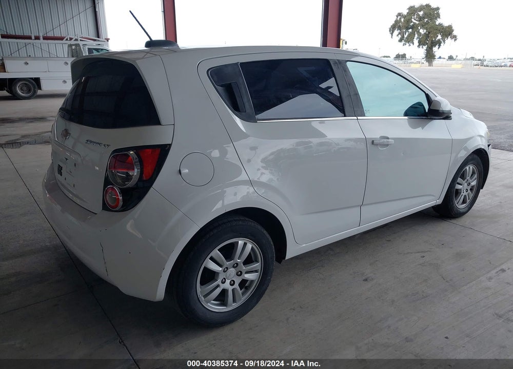 2015 CHEVROLET SONIC LT AUTO VIN: 1G1JC6SG5F4178571