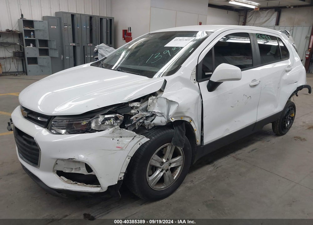 2020 CHEVROLET TRAX FWD LS VIN: KL7CJKSB0LB051461