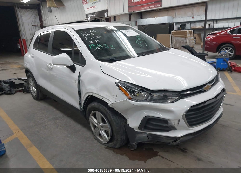 2020 CHEVROLET TRAX FWD LS VIN: KL7CJKSB0LB051461