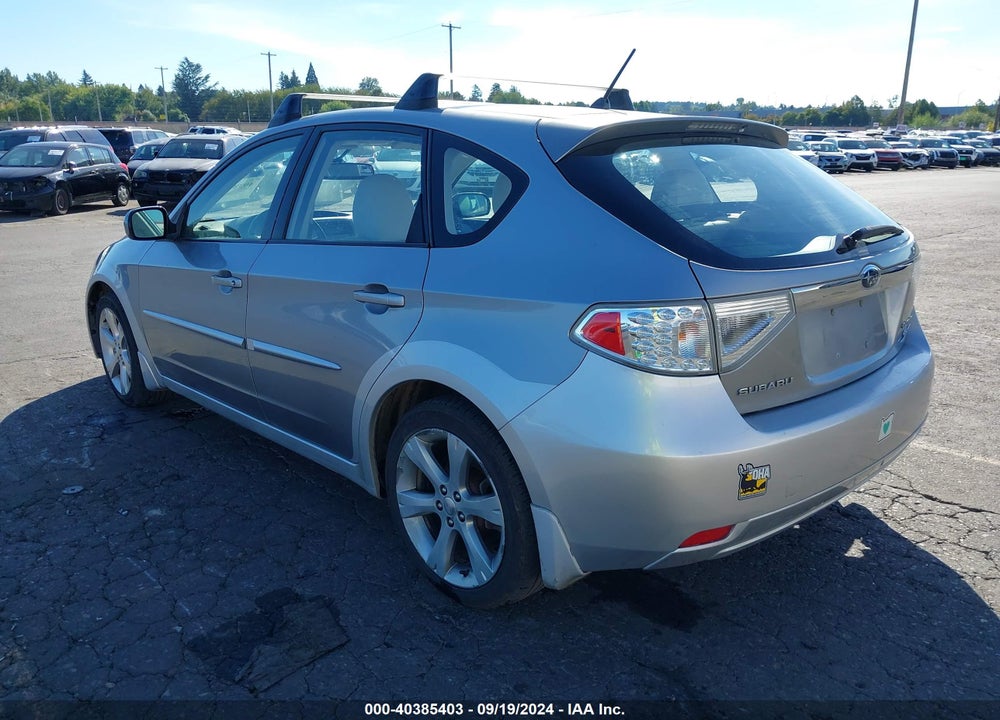 2008 SUBARU IMPREZA OUTBACK SPORT VIN: JF1GH63698H828058