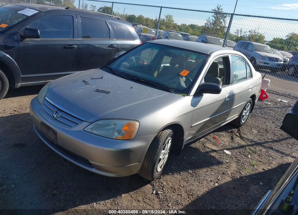 2003 HONDA CIVIC LX VIN: 1HGES16573L022218
