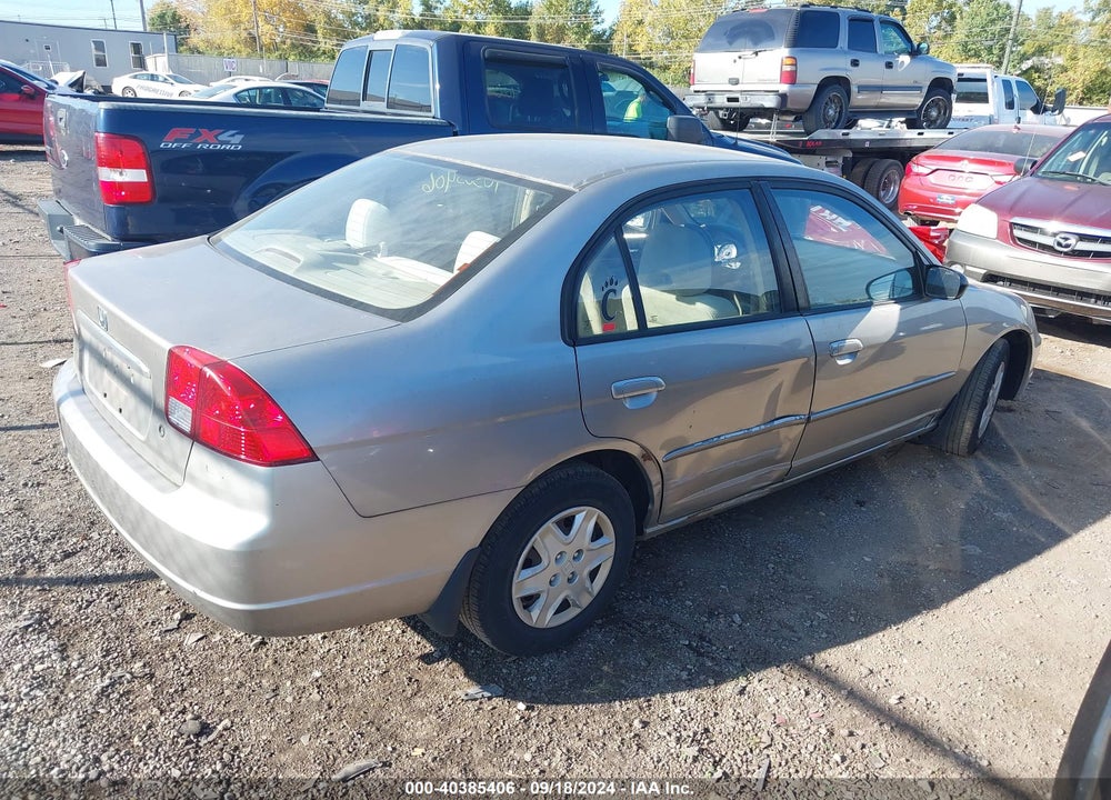 2003 HONDA CIVIC LX VIN: 1HGES16573L022218