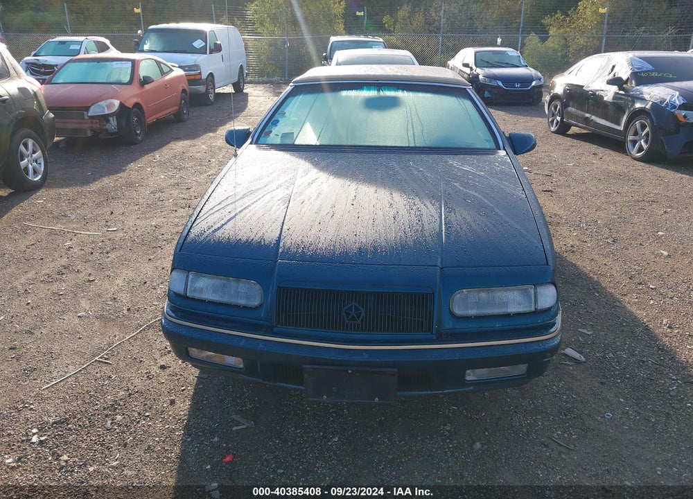 1995 CHRYSLER LEBARON GTC VIN: 1C3EU4534SF526852