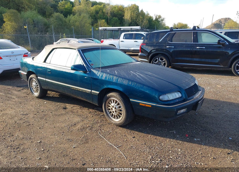 1995 CHRYSLER LEBARON GTC VIN: 1C3EU4534SF526852