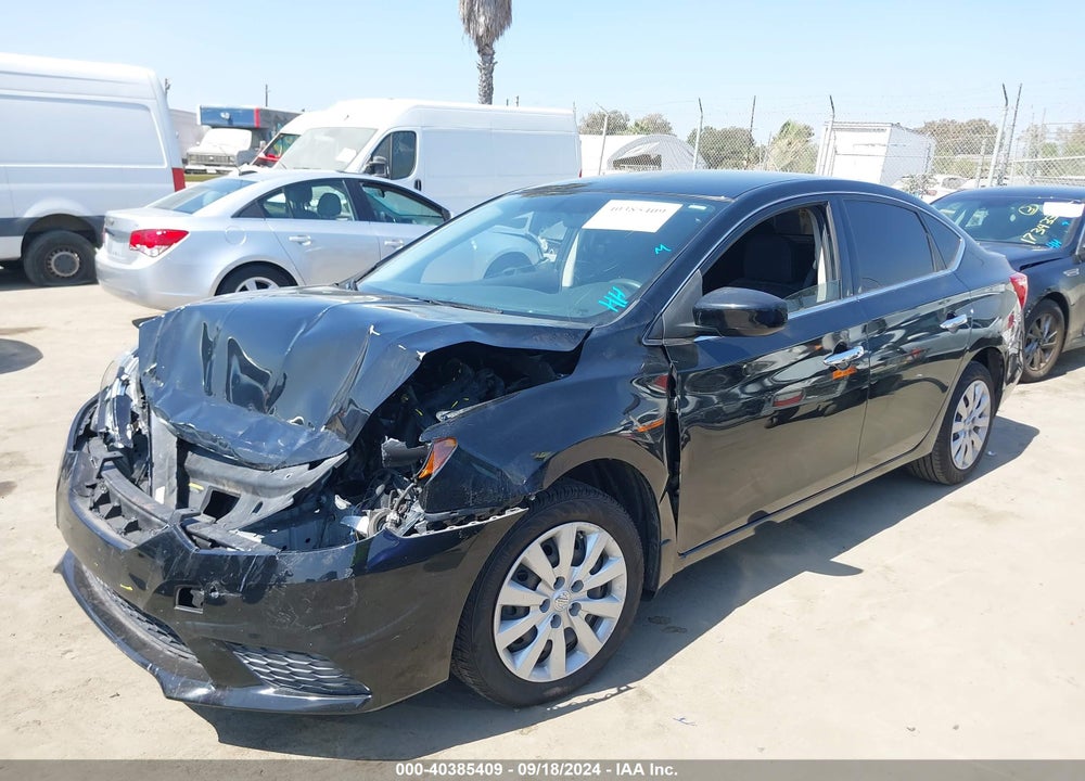 2016 NISSAN SENTRA SV VIN: 3N1AB7AP4GL655085