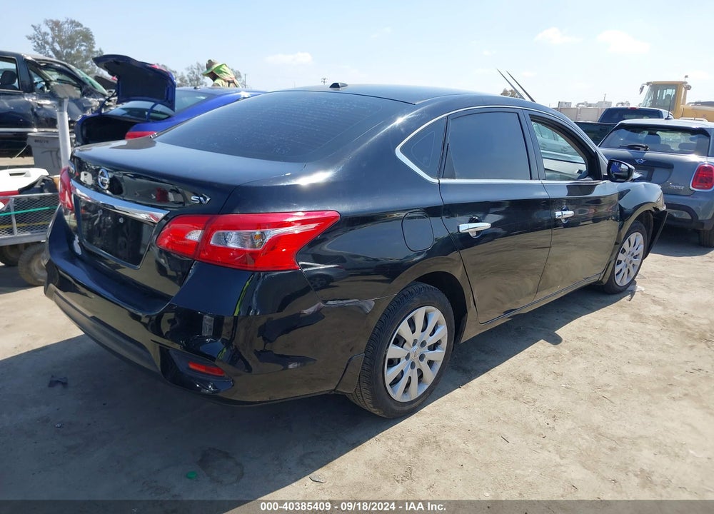 2016 NISSAN SENTRA SV VIN: 3N1AB7AP4GL655085