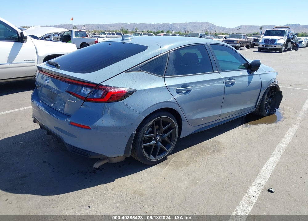 2022 HONDA CIVIC SPORT VIN: 19XFL2H81NE018884