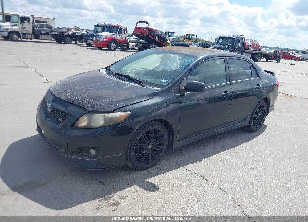 2009 TOYOTA COROLLA S VIN: 1NXBU40E39Z088592