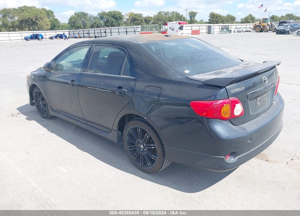 2009 TOYOTA COROLLA S VIN: 1NXBU40E39Z088592