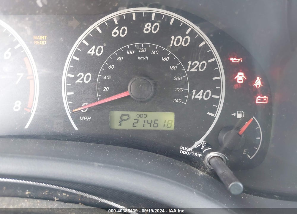 2009 TOYOTA COROLLA S VIN: 1NXBU40E39Z088592