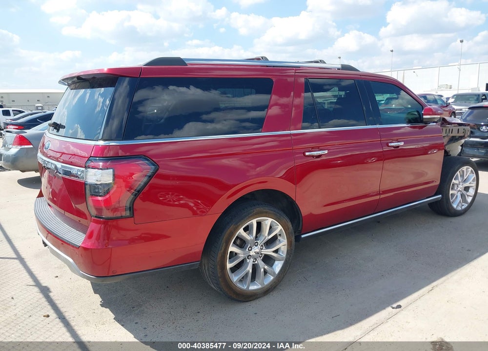 2019 FORD EXPEDITION MAX LIMITED VIN: 1FMJK1KT1KEA54811