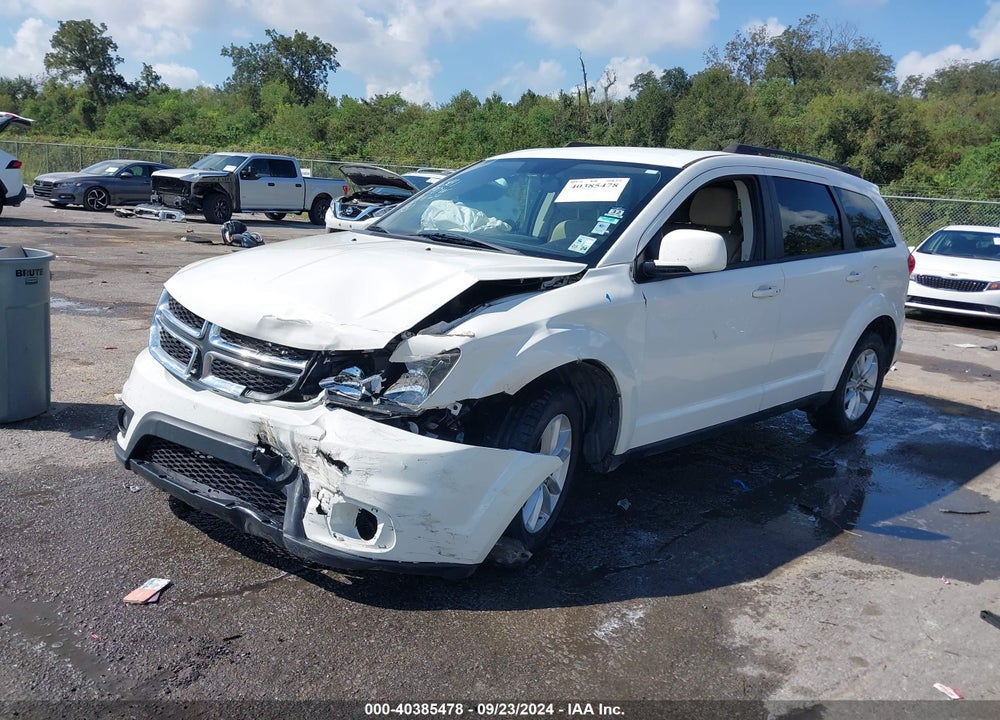 2016 DODGE JOURNEY SXT VIN: 3C4PDCBG7GT126481