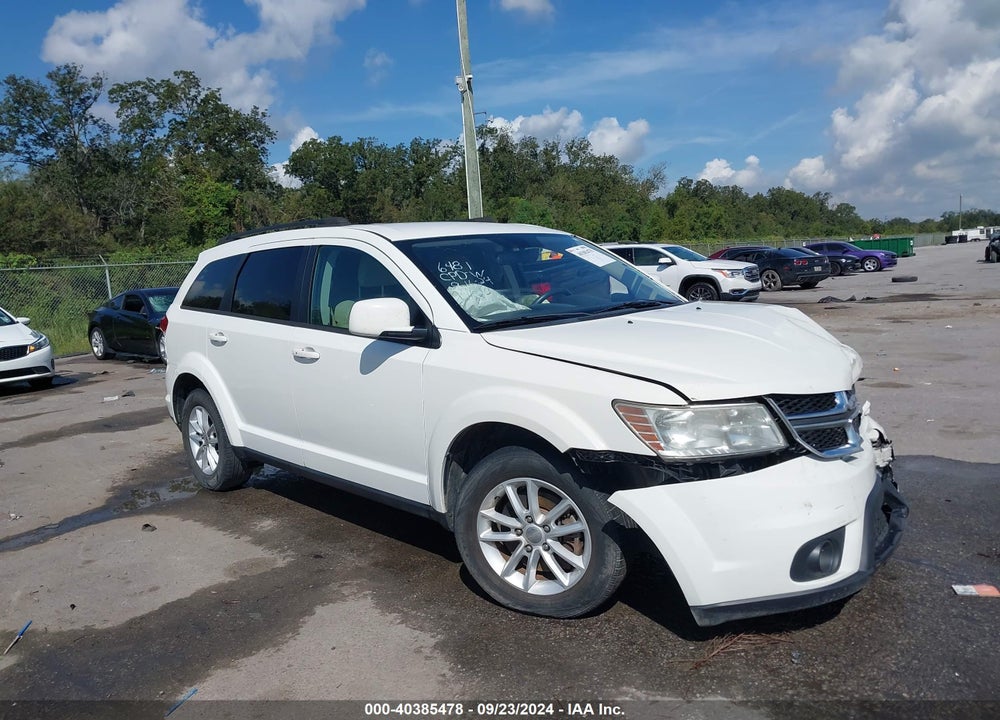 2016 DODGE JOURNEY SXT VIN: 3C4PDCBG7GT126481