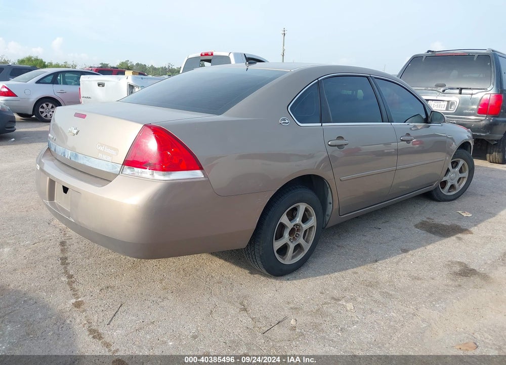 2006 CHEVROLET IMPALA LT VIN: 2G1WT58K069223540