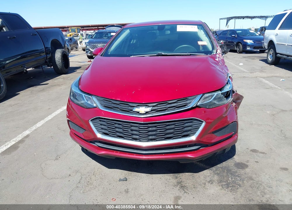 2018 CHEVROLET CRUZE LT AUTO VIN: 1G1BE5SM5J7220128