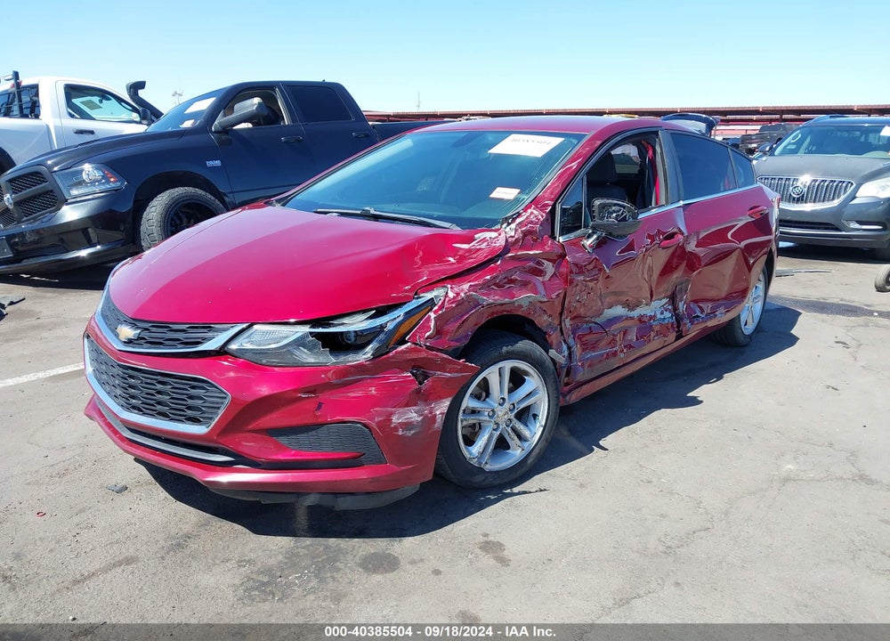 2018 CHEVROLET CRUZE LT AUTO VIN: 1G1BE5SM5J7220128
