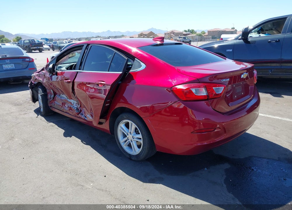 2018 CHEVROLET CRUZE LT AUTO VIN: 1G1BE5SM5J7220128