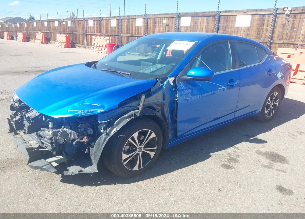 2021 NISSAN SENTRA SV XTRONIC CVT VIN: 3N1AB8CV8MY265879