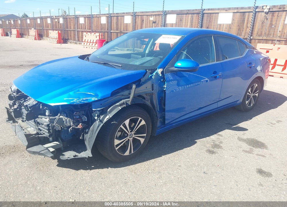 2021 NISSAN SENTRA SV XTRONIC CVT VIN: 3N1AB8CV8MY265879