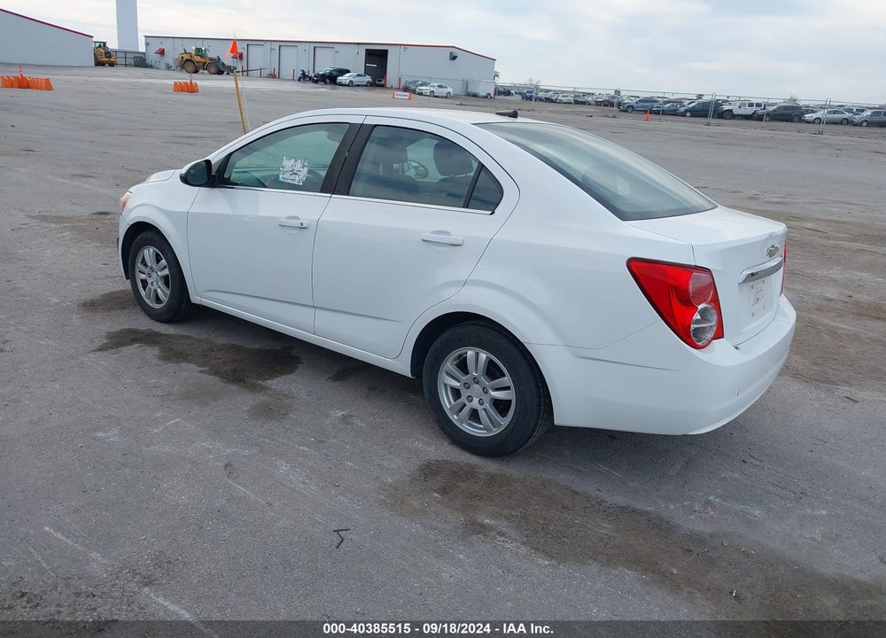 2013 CHEVROLET SONIC LT AUTO VIN: 1G1JC5SH9D4125176