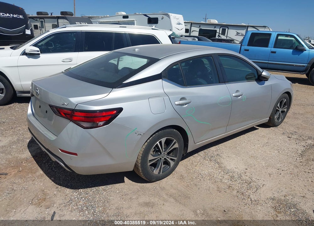 2021 NISSAN SENTRA SV XTRONIC CVT VIN: 3N1AB8CV5MY255889