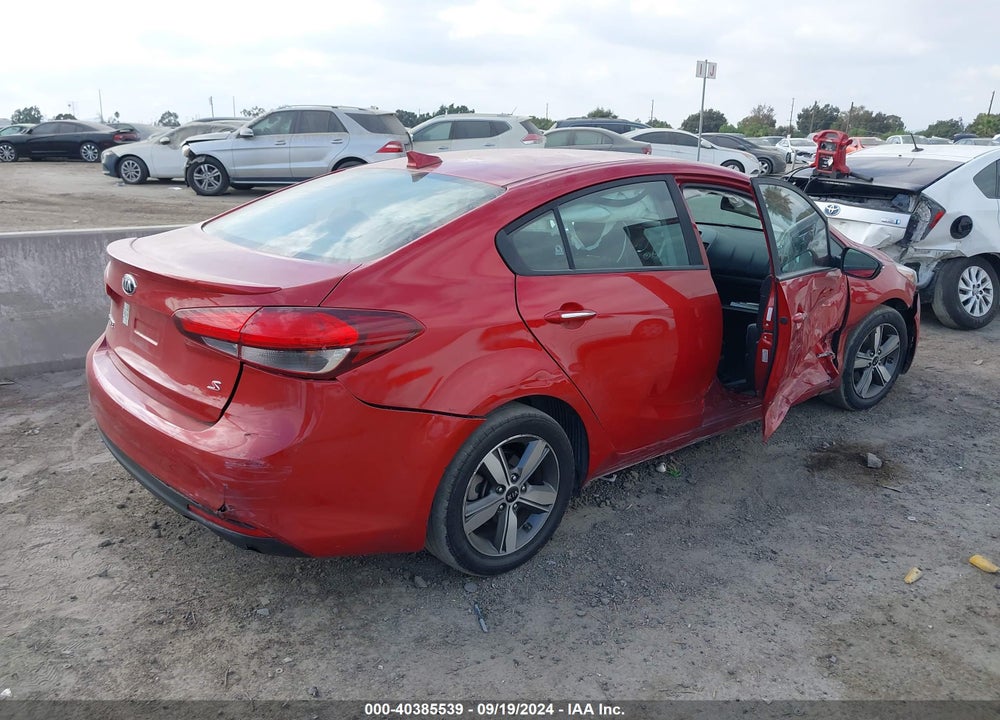2018 KIA FORTE S VIN: 3KPFL4A70JE220557