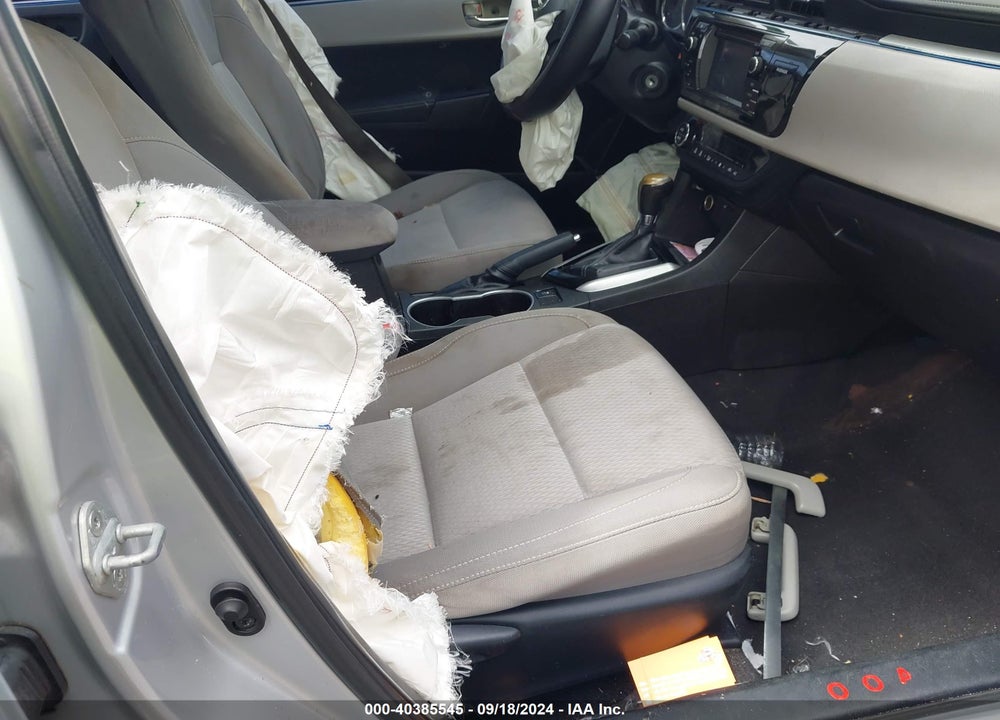 2015 TOYOTA COROLLA LE VIN: 5YFBURHEXFP214879
