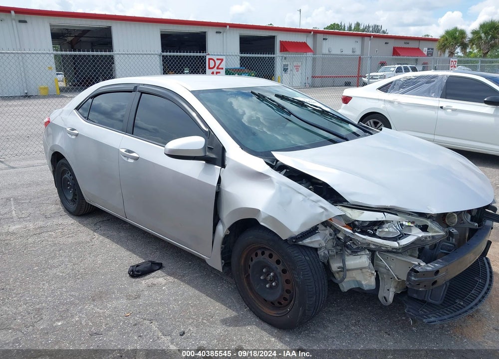 2015 TOYOTA COROLLA LE VIN: 5YFBURHEXFP214879