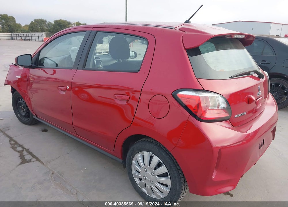 2021 MITSUBISHI MIRAGE CARBONITE EDITION/ES/LE VIN: ML32AUHJ4MH007716