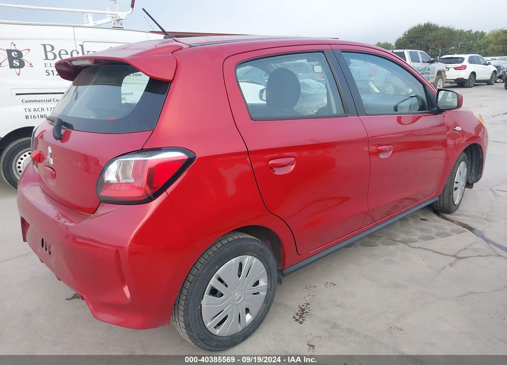 2021 MITSUBISHI MIRAGE CARBONITE EDITION/ES/LE VIN: ML32AUHJ4MH007716