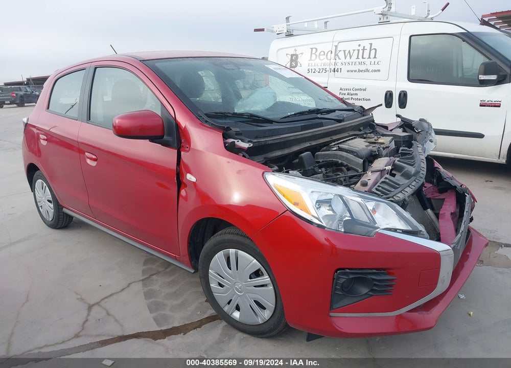 2021 MITSUBISHI MIRAGE CARBONITE EDITION/ES/LE VIN: ML32AUHJ4MH007716