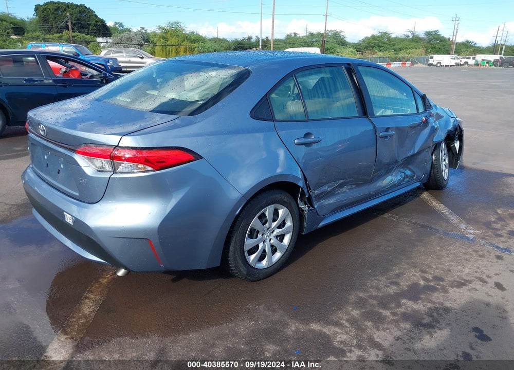 2022 TOYOTA COROLLA LE VIN: JTDEPMAE0NJ206410