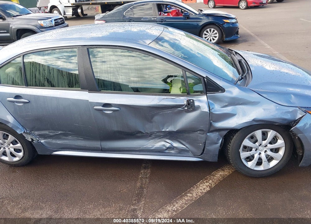 2022 TOYOTA COROLLA LE VIN: JTDEPMAE0NJ206410