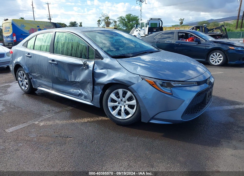 2022 TOYOTA COROLLA LE VIN: JTDEPMAE0NJ206410