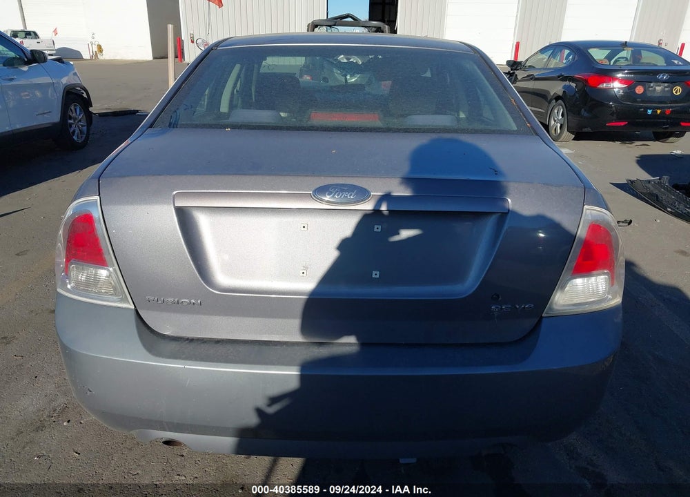 2006 FORD FUSION SE VIN: 3FAFP07146R176620