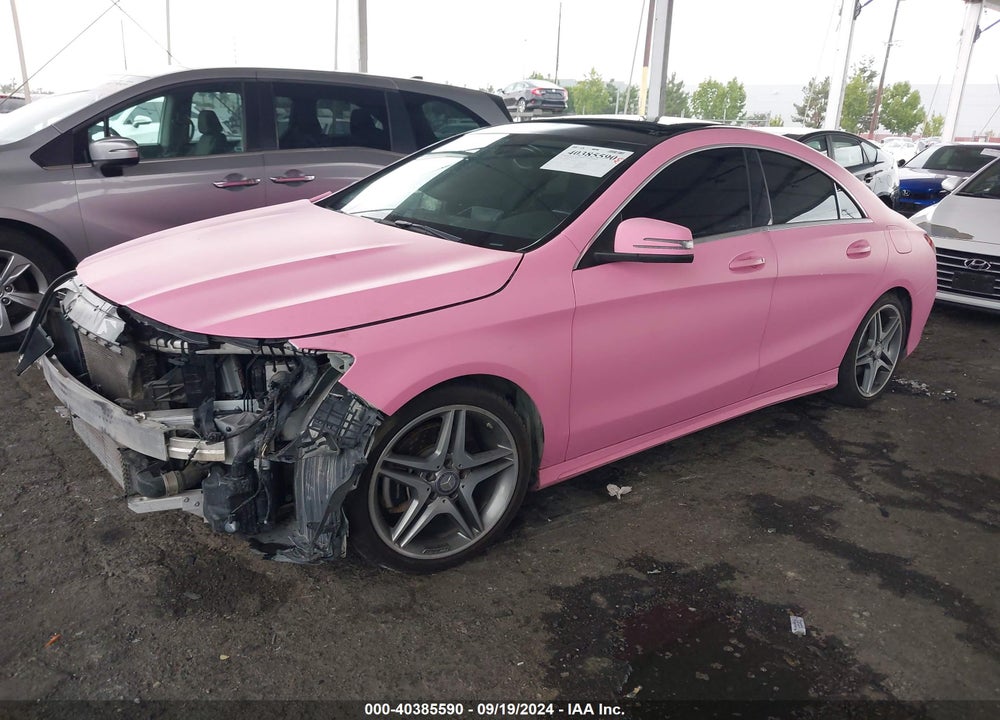 2014 MERCEDES-BENZ CLA 250 VIN: WDDSJ4EB4EN103915