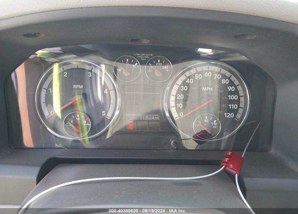 2012 RAM 3500 CHASSIS ST/SLT/LAIE VIN: 3C7WDTCL3CG265066