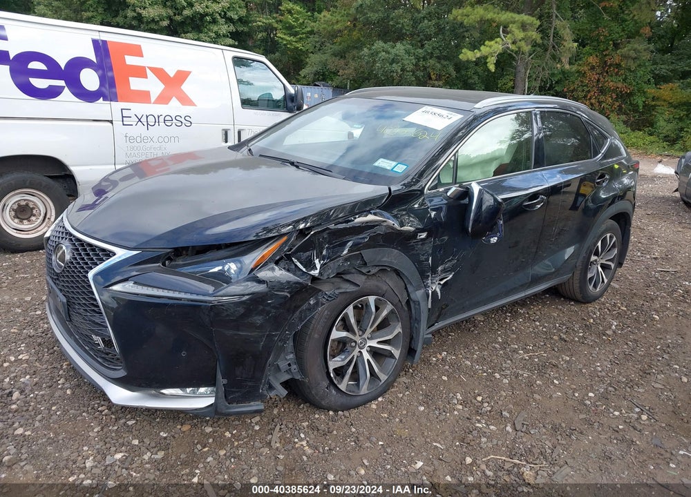 2016 LEXUS NX 200T F SPORT VIN: JTJBARBZ0G2087500