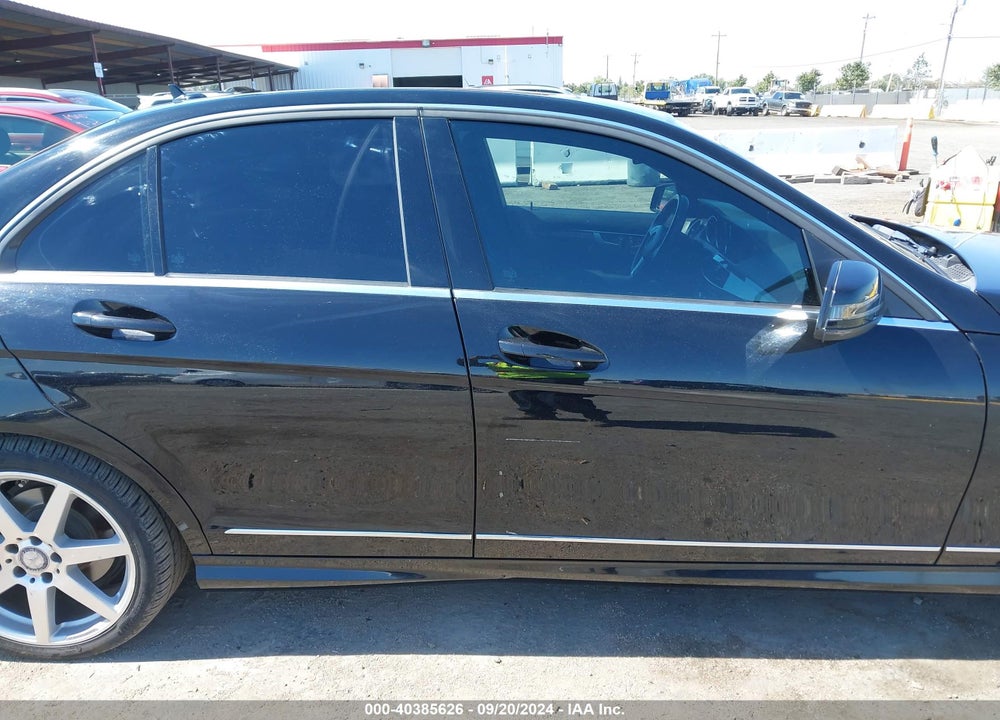 2014 MERCEDES-BENZ C 250 LUXURY/SPORT VIN: WDDGF4HB6EA953376