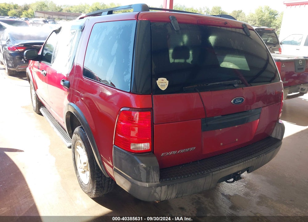2003 FORD EXPLORER XLS VIN: 1FMZU62K93ZA32759