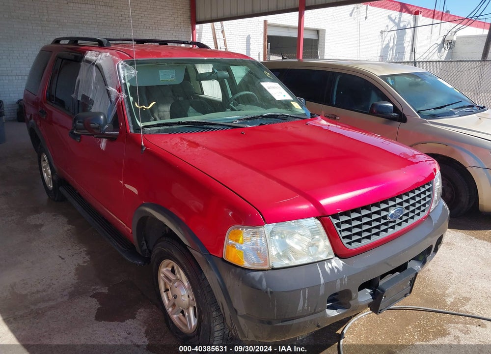 2003 FORD EXPLORER XLS VIN: 1FMZU62K93ZA32759