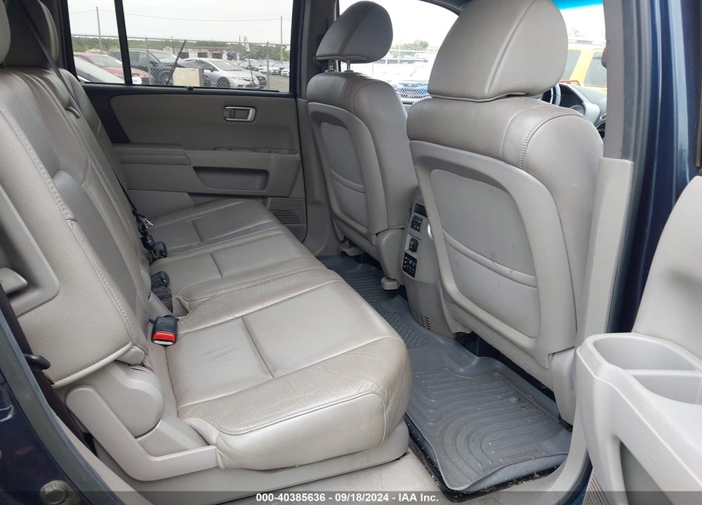 2012 HONDA PILOT TOURING VIN: 5FNYF4H94CB020852