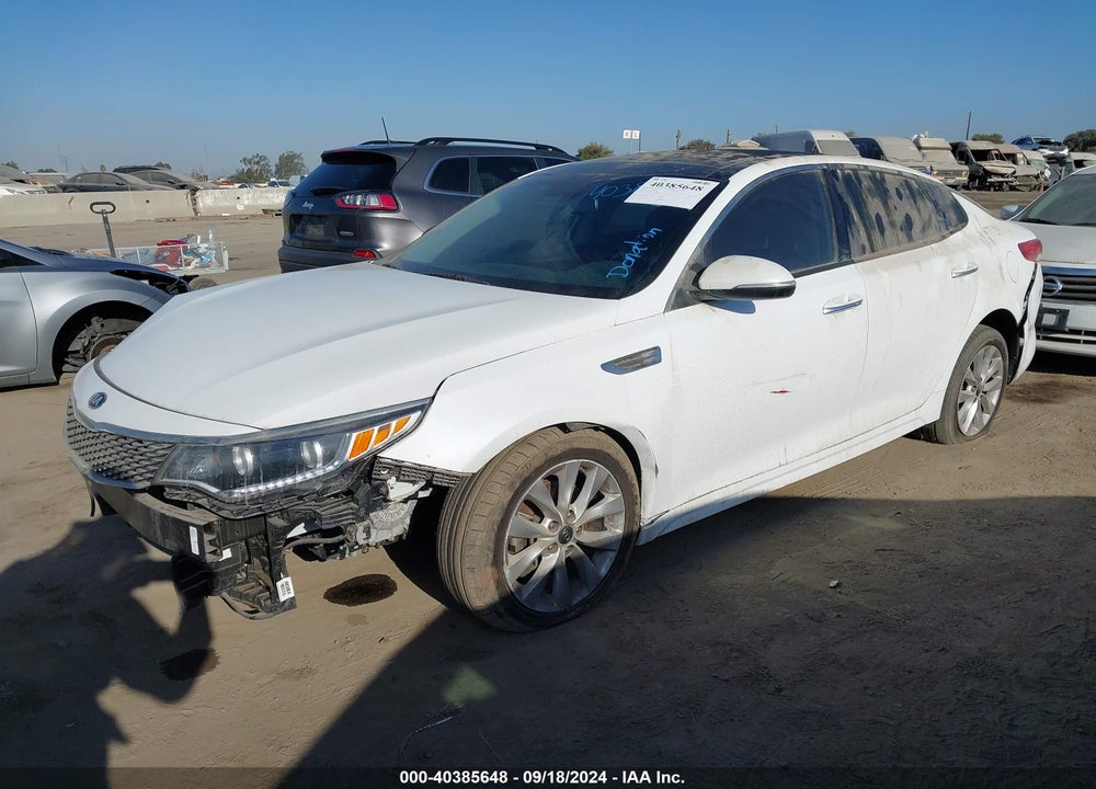 2016 KIA OPTIMA EX VIN: 5XXGU4L32GG119824