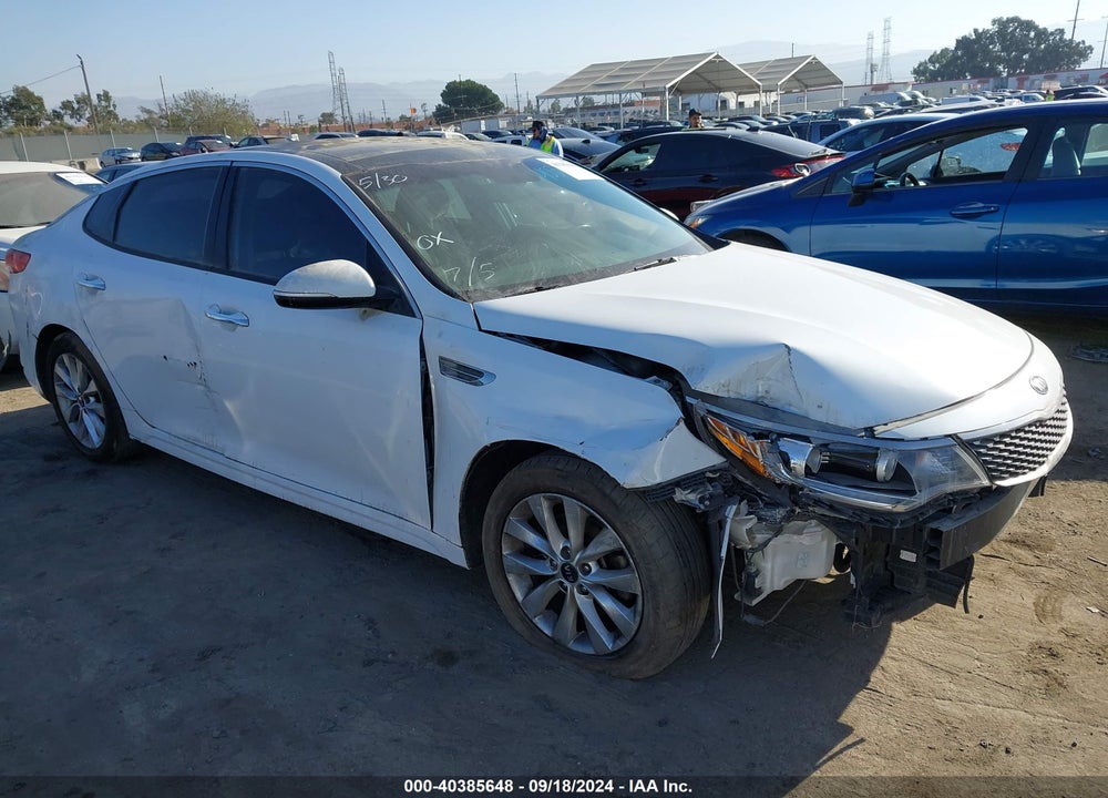 2016 KIA OPTIMA EX VIN: 5XXGU4L32GG119824