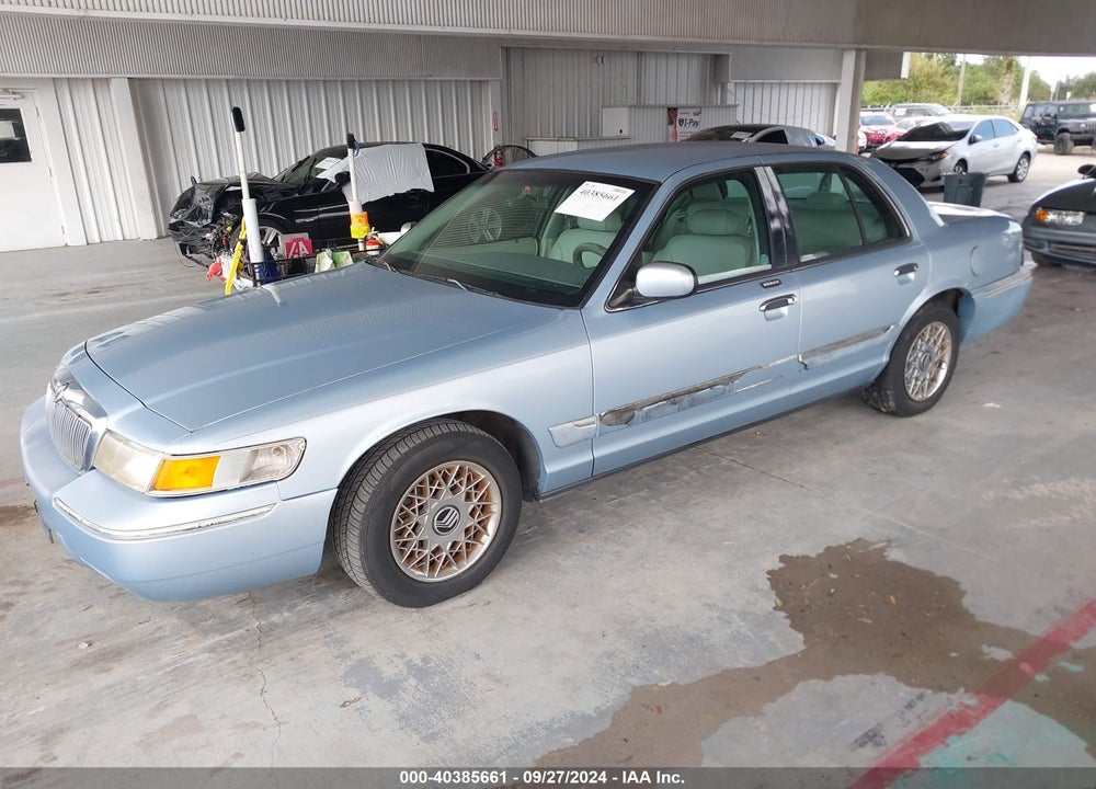 2001 MERCURY GRAND MARQUIS GS VIN: 2MEFM74W01X673118
