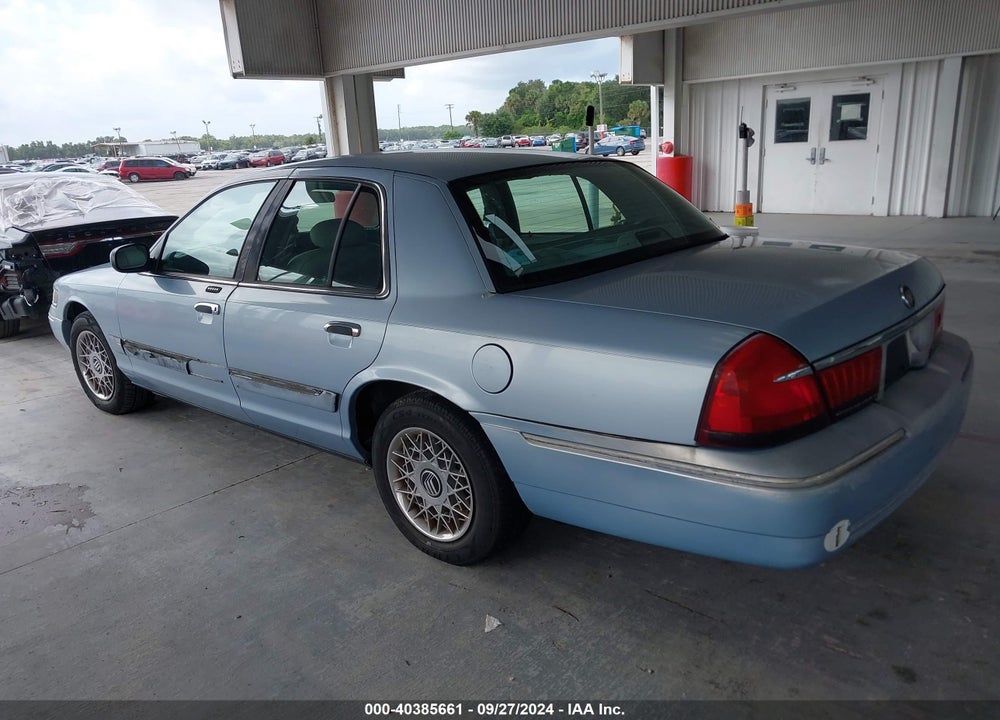 2001 MERCURY GRAND MARQUIS GS VIN: 2MEFM74W01X673118
