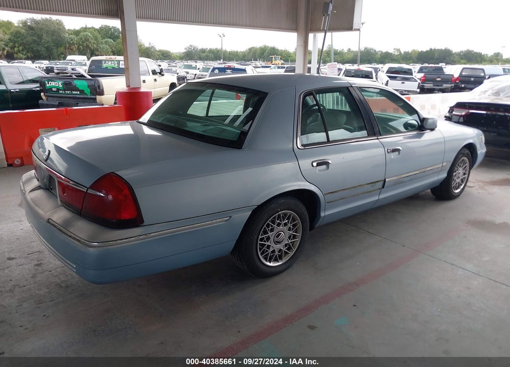 2001 MERCURY GRAND MARQUIS GS VIN: 2MEFM74W01X673118