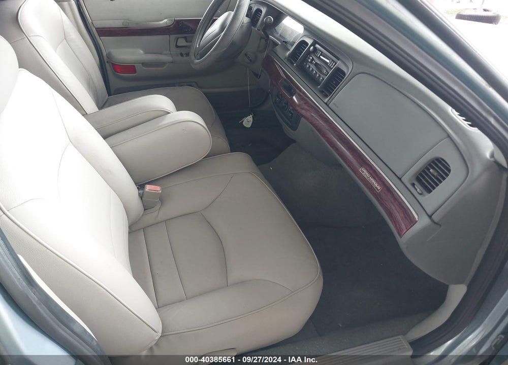 2001 MERCURY GRAND MARQUIS GS VIN: 2MEFM74W01X673118