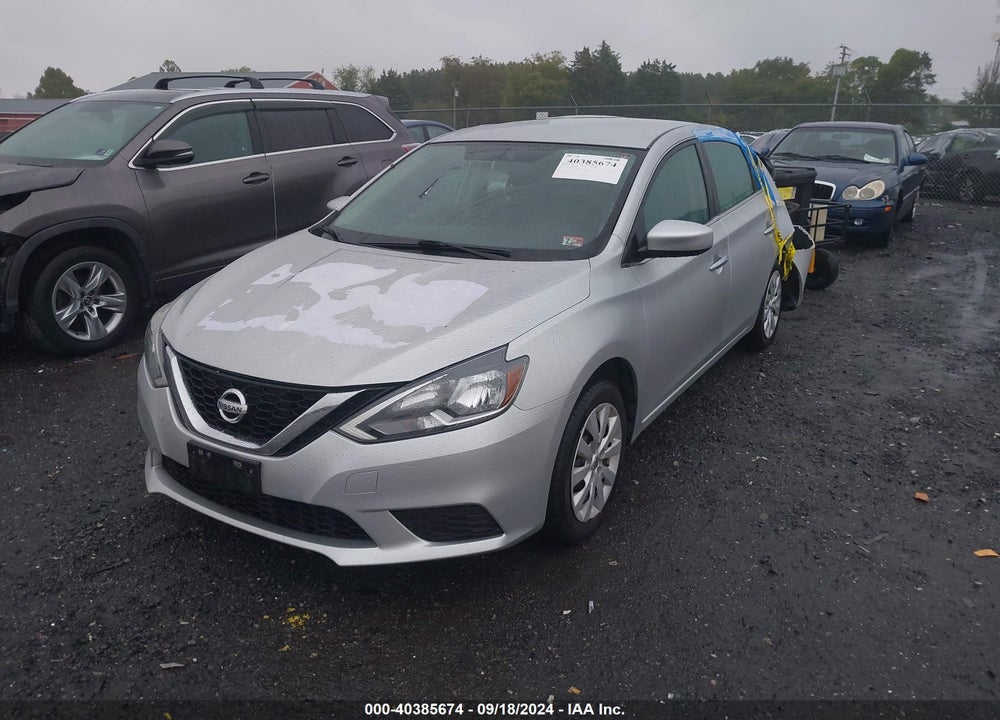 2016 NISSAN SENTRA S VIN: 3N1AB7AP1GY328033
